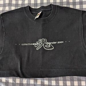 Collective Soul 2001 Blender Tour Tee Shirt